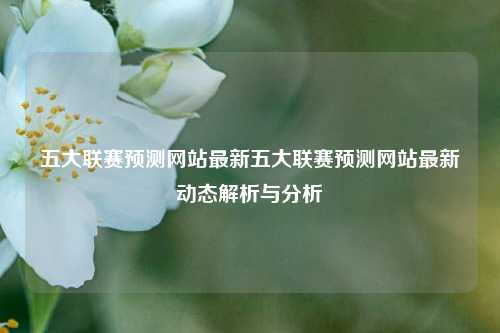 五大联赛预测网站最新五大联赛预测网站最新动态解析与分析