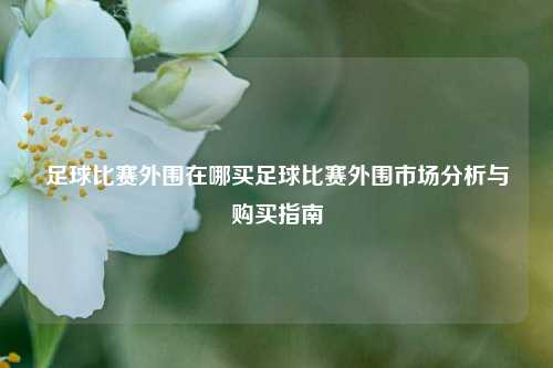 足球比赛外围在哪买足球比赛外围市场分析与购买指南
